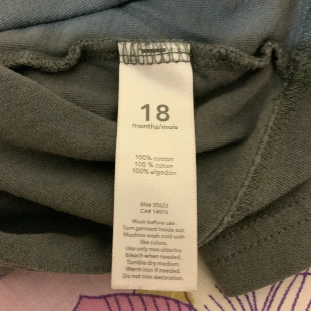 Like New Carter’s 2 Pc Dinosaur print Pants & Tee Toddler